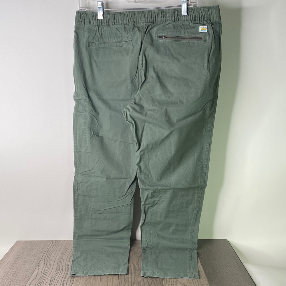 Vuori Rip Stop Men's Green Joggers Size Large - Picture 5 of 9